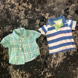 🌻🌻✨VEUC✨ Bundled 6-9 Month baby shirts!🌻